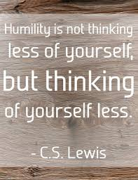 Humility Quote by CS Lewis